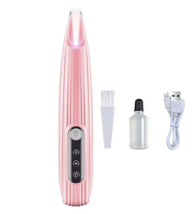 Portable Dog Paw Trimmer with Led Light Rechargeable Cordless Nail Grinder - Image 2